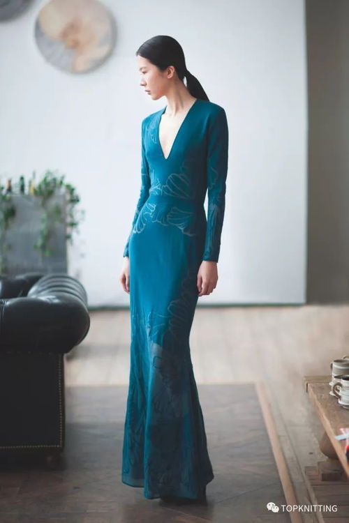 針織提花 浪漫的花卉圖案